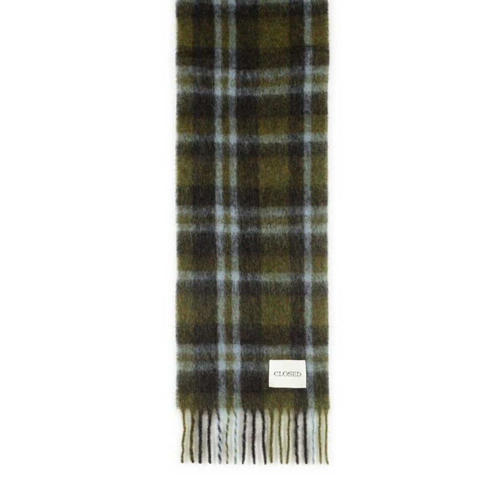 Closed Green Wool Blend Scarf Women